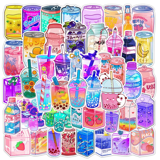 Beverage Sticker Pack 3 (50pcs)