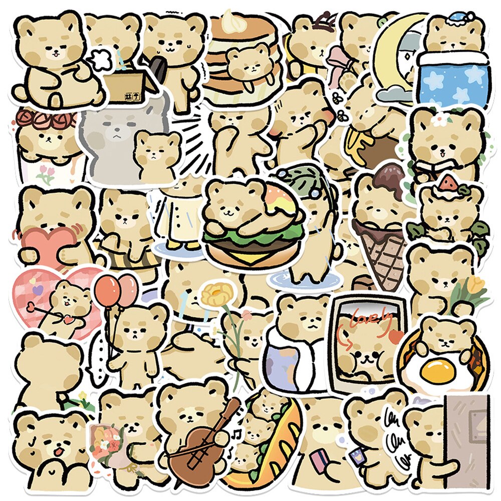 Cute Animals Sticker Pack 7 (30/50pcs)