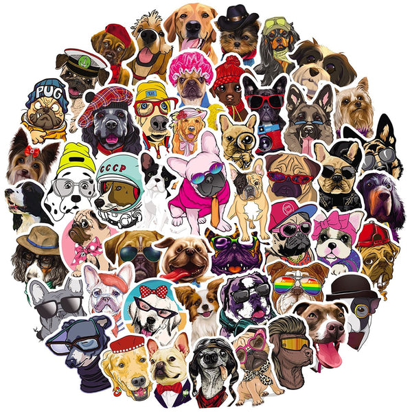 Cute Dog Sticker Pack 1 (30/50pcs)
