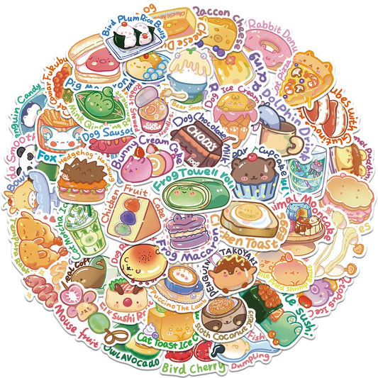 Food Sticker Pack 2 (30/50pcs)