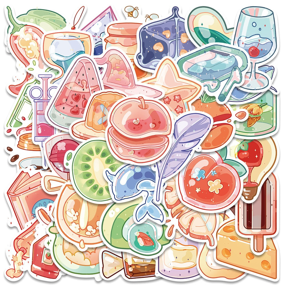 Food Sticker Pack 3 (20/40pcs)