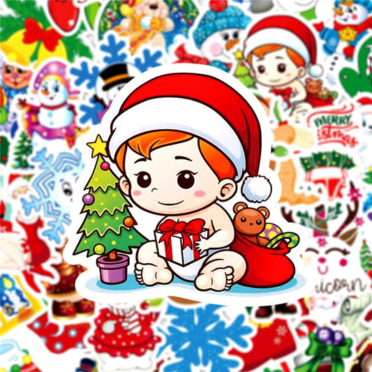 Christmas Sticker Pack 1 (30/50pcs)