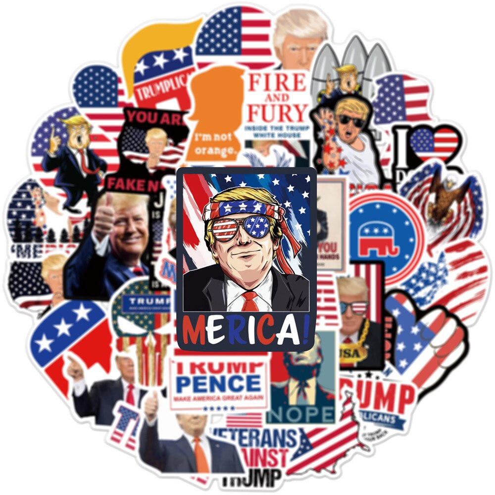 Trump MAGA 2024 Sticker Pack 2 (30/50pcs)